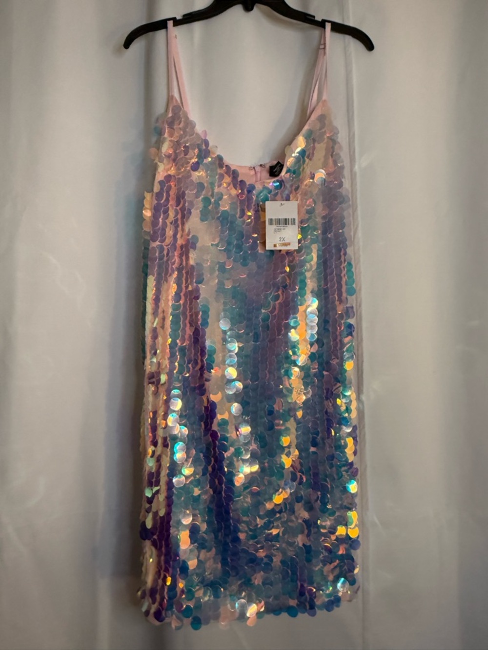 NWT Sequin Slip Dress